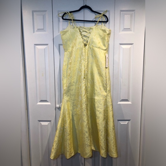 Solid Jacquard Sling Dress Square Neck Sleeveless High Waist Party Evening - Picture 10 of 12